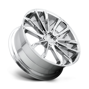 24" DUB WHEELS CLOUT S251 CHROME FINISH RIMS - Image 2
