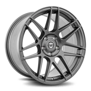 18" CURVA CONCEPTS WHEELS CFF300 GUNMETAL FORGED FINISH RIMS