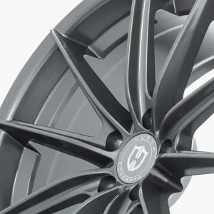 20" CURVA CONCEPTS WHEELS CFF46 GUNMETAL FORGED FINISH RIMS - Image 4