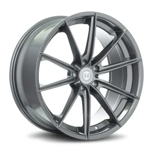 18" CURVA CONCEPTS WHEELS CFF46 GUNMETAL FORGED FINISH RIMS