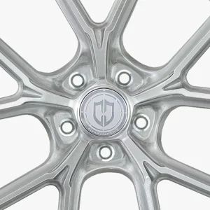 20" CURVA CONCEPTS WHEELS CFF70 BRUSHED CLEAR COAT FORGED FINISH RIMS - Image 3