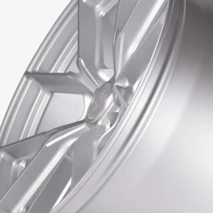 19" CURVA CONCEPTS WHEELS CFF70 SILVER MACHINED FACE SATIN FORGED FINISH RIMS - Image 4