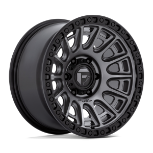 17" FUEL WHEELS D835 CYCLE MATTE GUNMETAL WITH BLACK RING OFF-ROAD RIMS