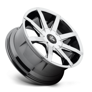 22" DUB WHEELS PUSH S201 CHROME FINISH RIMS - Image 3