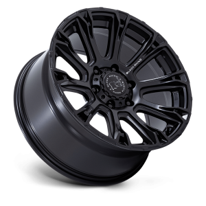 18" BLACK RHINO WHEELS DIAMONDBACK BR020 MATTE BLACK OFF-ROAD RIMS
