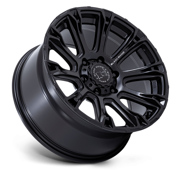 18" BLACK RHINO WHEELS DIAMONDBACK BR020 MATTE BLACK OFF-ROAD RIMS