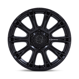 18" BLACK RHINO WHEELS DIAMONDBACK BR020 MATTE BLACK CROSSOVER RIMS