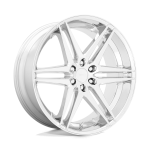 26" DUB WHEELS DIRTY DOG S265 CHROME FINISH RIMS