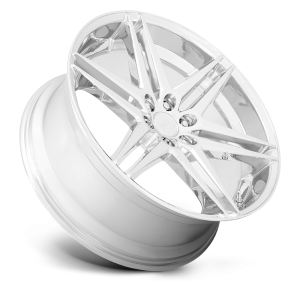 26" DUB WHEELS DIRTY DOG S265 CHROME FINISH RIMS - Image 2