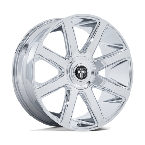 26" DUB WHEELS PULL DC273 CHROME FINISH RIMS