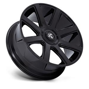 24" DUB WHEELS PULL DC273 GLOSS BLACK FINISH RIMS - Image 3