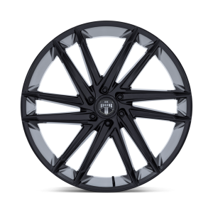 26" DUB WHEELS BLAZE DC275 GLOSS BLACK FINISH RIMS - Image 2
