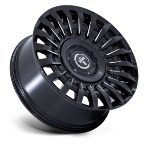 24" DUB WHEELS HONCHO DC272 GLOSS BLACK MILLED FINISH RIMS - Image 3