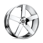 24" DUB WHEELS BALLER S115 CHROME FINISH RIMS