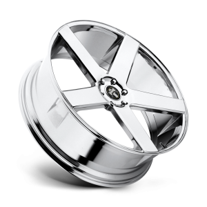 22" DUB WHEELS 8 BALL S131 CHROME FINISH RIMS - Image 3
