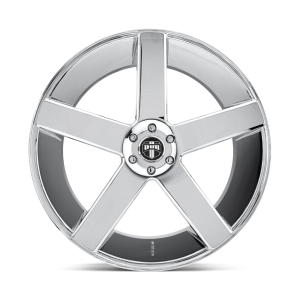 22" DUB WHEELS 8 BALL S131 CHROME FINISH RIMS - Image 2