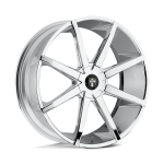 22" DUB WHEELS PUSH S201 CHROME FINISH RIMS