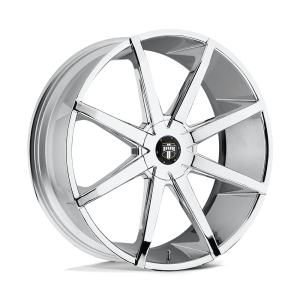 22" DUB WHEELS PUSH S201 CHROME FINISH RIMS