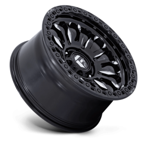 17" FUEL WHEELS FC857 RINCON SBL GLOSS BLACK MILLED FINISH OFF-ROAD RIMS - Image 2