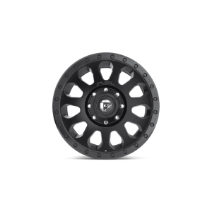 17" FUEL WHEELS D579 VECTOR MATTE BLACK FINISH OFF-ROAD RIMS - Image 2