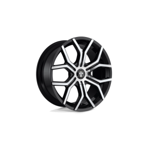 22" DUB WHEELS ROYALTY S209 GLOSS BLACK MACHINED DOUBLE DARK TINT FINISH RIMS - Image 2