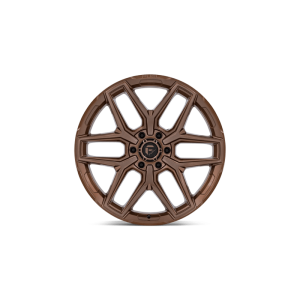 17" FUEL WHEEL FC854 FLUX 6 PLATINUM BRONZE OFF-ROAD RIMS - Image 3