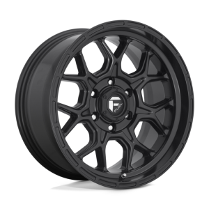 17" FUEL WHEELS D670 TECH MATTE BLACK FINISH OFF-ROAD RIMS
