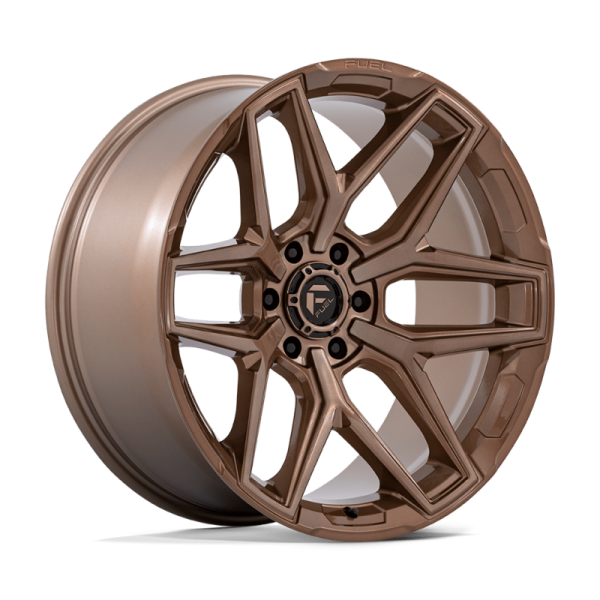 17" FUEL WHEEL FC854 FLUX 6 PLATINUM BRONZE OFF-ROAD RIMS
