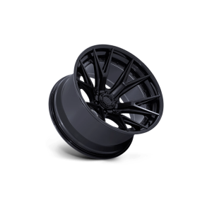 17" FUEL WHEELS FC402 CATALYST MATTE BLACK WITH GLOSS BLACK LIP OFF-ROAD FUSION FORGED RIMS - Image 2
