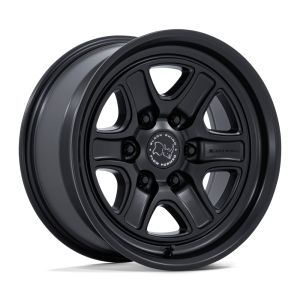 18" BLACK RHINO WHEELS ECHO BR032 MATTE BLACK FINISH OFF-ROAD FLOW FORMED RIMS
