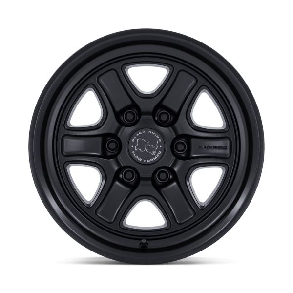 18" BLACK RHINO WHEELS ECHO BR032 MATTE BLACK FINISH OFF-ROAD FLOW FORMED RIMS