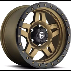 17x8.5" FUEL WHEELS D583 ANZA MATTE BRONZE FINISH RIMS 6x139 ET07 BUY 3 GET 1 FREE PROMO