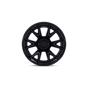17" FUEL WHEELS FC402 CATALYST MATTE BLACK WITH GLOSS BLACK LIP OFF-ROAD FUSION FORGED RIMS - Image 3