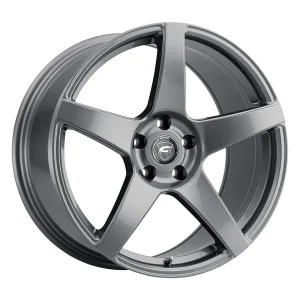 18" FORGESTAR WHEELS CF5 GLOSS ANTHRACITE FINISH RIMS