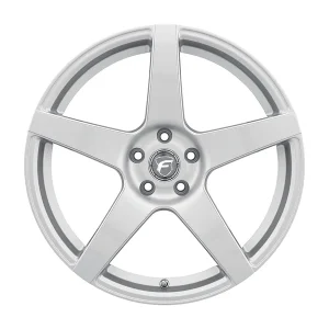 19" FORGESTAR WHEELS CF5 GLOSS SILVER FINISH RIMS - Image 3