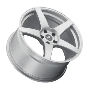 19" FORGESTAR WHEELS CF5 GLOSS SILVER FINISH RIMS - Image 4