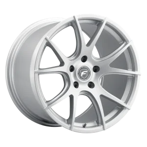 18" FORGESTAR WHEELS CFV5 GLOSS SILVER FINISH RIMS