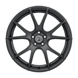 19" FORGESTAR WHEELS CFV5 GLOSS BLACK FINISH RIMS - Image 2