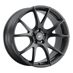 18" FORGESTAR WHEELS CFV5 GLOSS BLACK FINISH RIMS