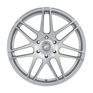 20" FORGESTAR WHEELS F14 DRAG SILVER MACHINED FINISH RIMS - Image 2