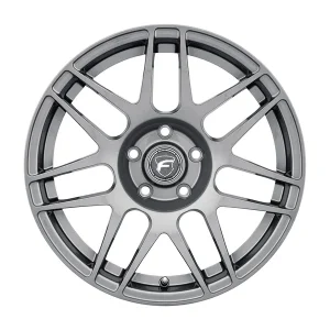 18" FORGESTAR WHEELS F14 DRAG GLOSS ANTHRACITE FINISH RIMS - Image 2