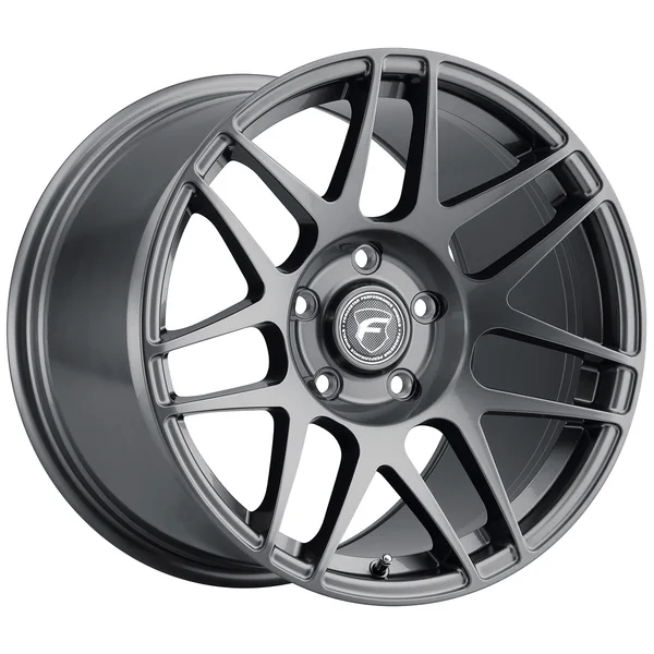 17" FORGESTAR WHEELS F14 DRAG GLOSS ANTHRACITE FINISH RIMS