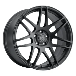 20" FORGESTAR WHEELS F14 SATIN BLACK FINISH RIMS
