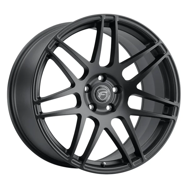 20" FORGESTAR WHEELS F14 SATIN BLACK FINISH RIMS