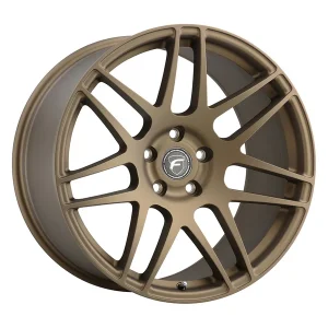 19" FORGESTAR WHEELS F14 SATIN BRONZE FINISH RIMS