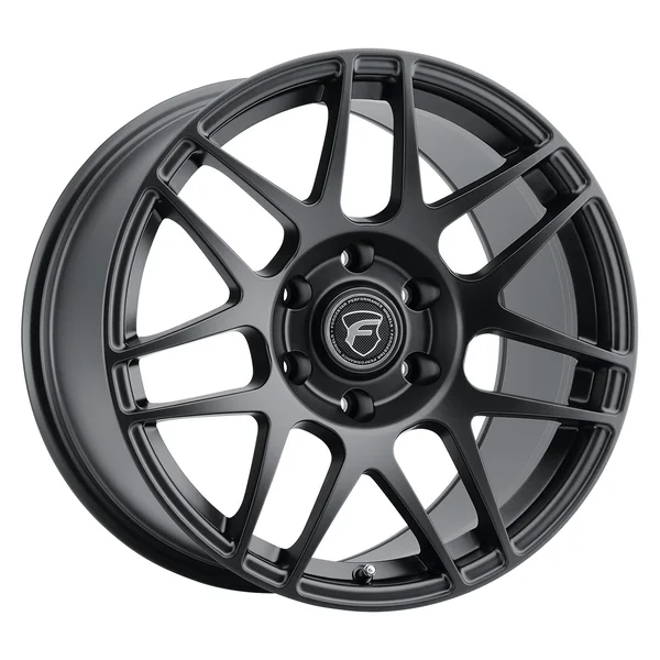 20" FORGESTAR WHEELS F14 DRAG SATIN BLACK FINISH RIMS