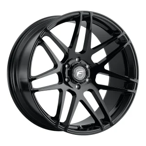 22" FORGESTAR WHEELS X14 GLOSS BLACK FINISH RIMS
