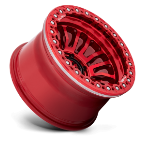 17" FUEL WHEELS FC125 RINCON BEADLOCK CANDY RED OFF-ROAD RIMS - Image 2