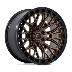 17" FUEL WHEELS FC869 SIGMA MATTE BRONZE WITH MATTE BLACK LIP OFF-ROAD RIMS