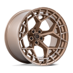 17" FUEL WHEELS FC873 CHARGER PLATINUM BRONZE 5-LUG OFF-ROAD RIMS